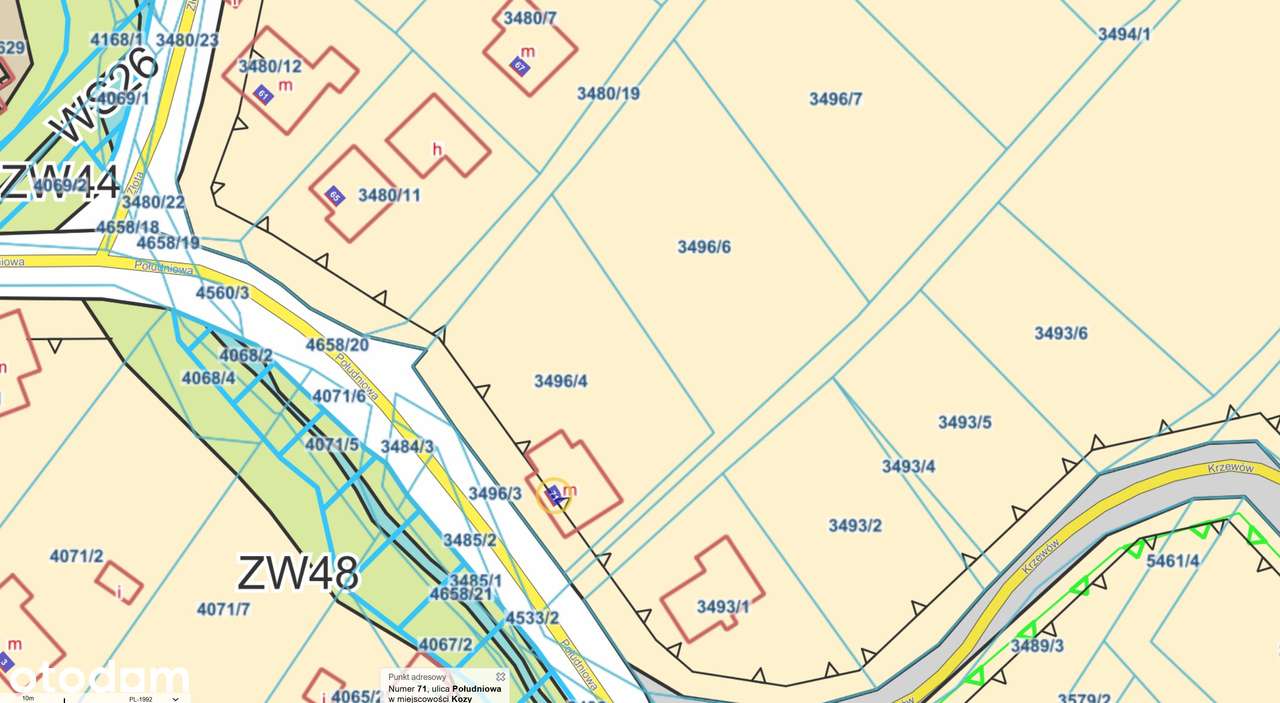 Widokowa działka budowlana, Kozy Małe, Chrobacza Łąka-7