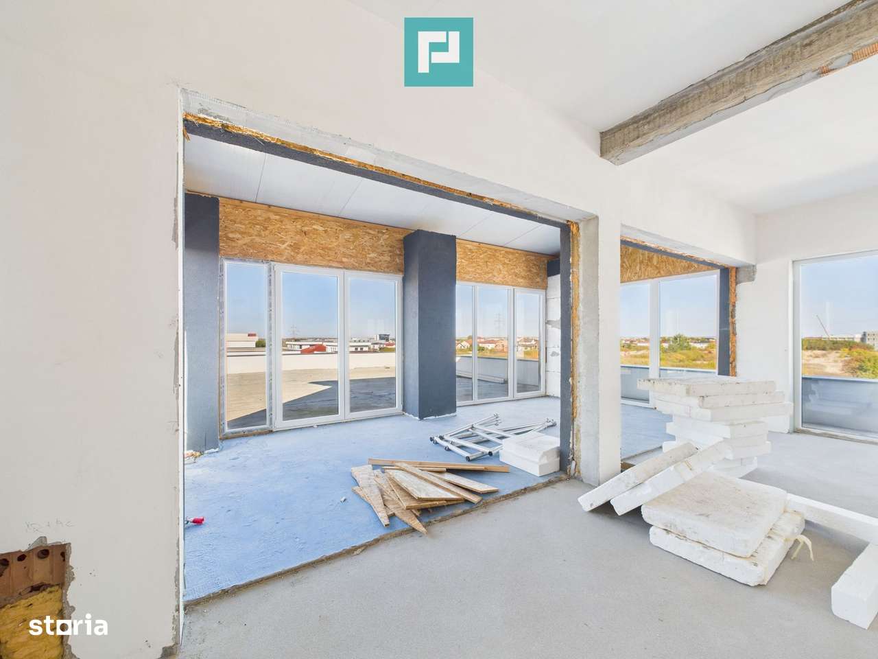 Penthouse cu lift privat și terasă mare în Ghiroda - Imagine principală: 5/13