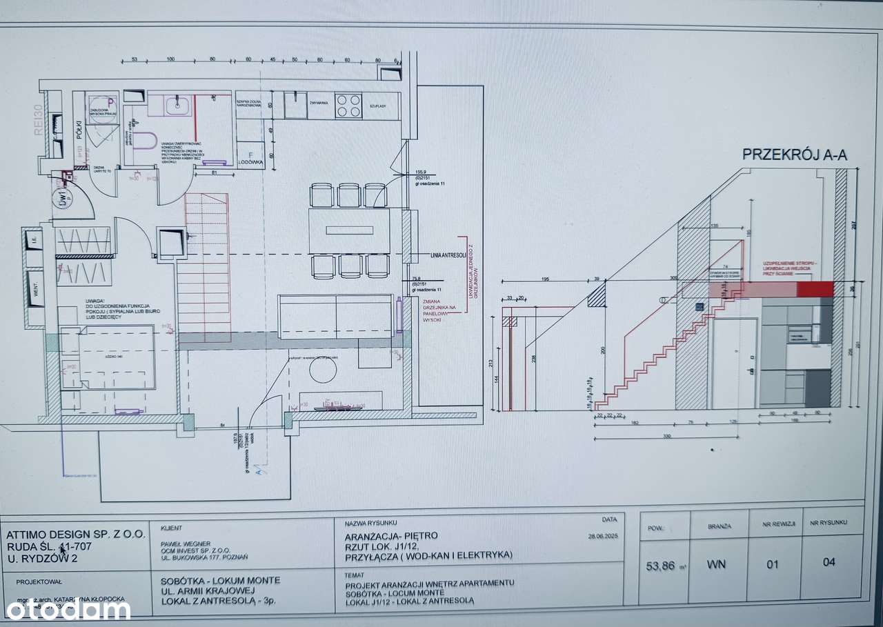 Wyjątkowa oferta! Mieszkanie z antresolą i projektem w cenie – Sobótka-18