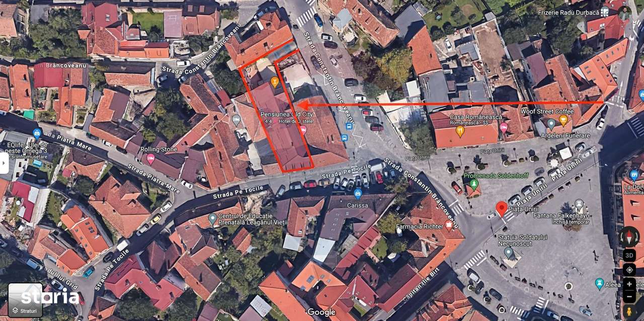 CASA CU SPATIU COMERCIAL SI PARCARE | PIATA UNIRII 12BIS BRASOV SCHEI - Imagine principală: 2/20