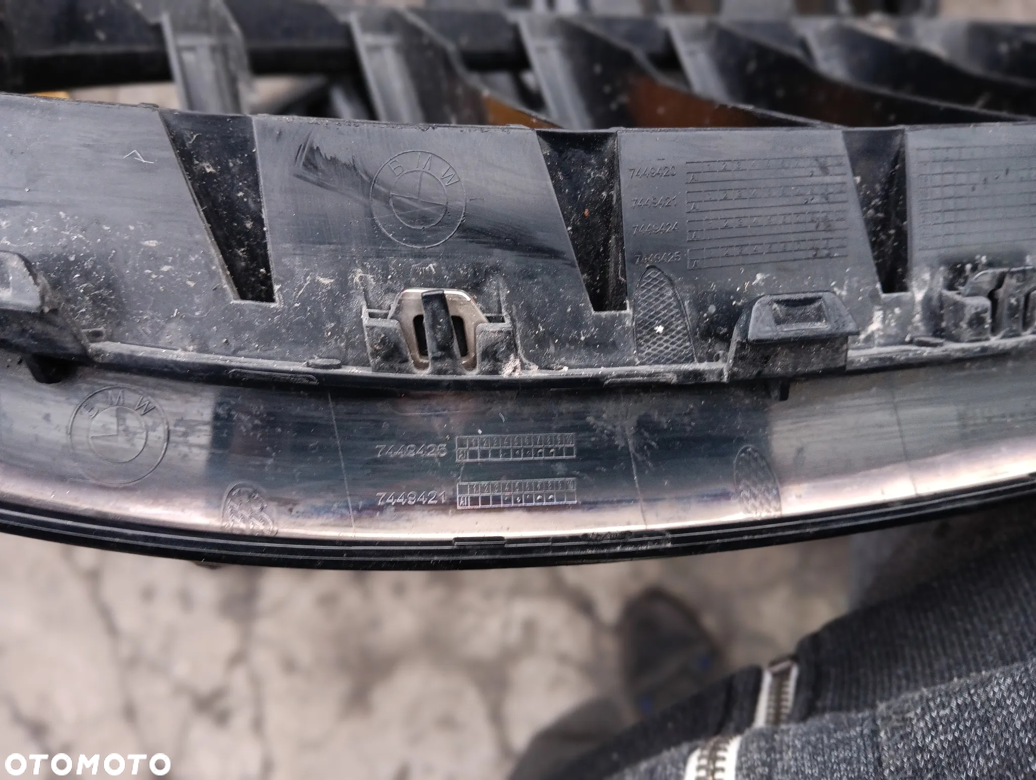 bmw 8 g14 g15 g16 m-pakiet atrapa grill przod 7449421 - 12