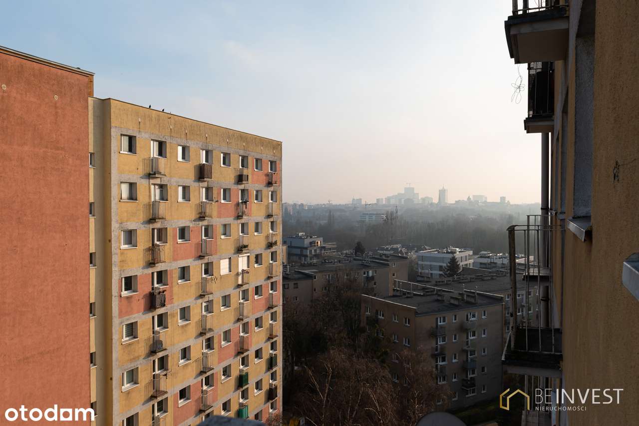 Kawalerka z balkonem i panoramicznym widokiem | 9 piętro | 2 windy-5
