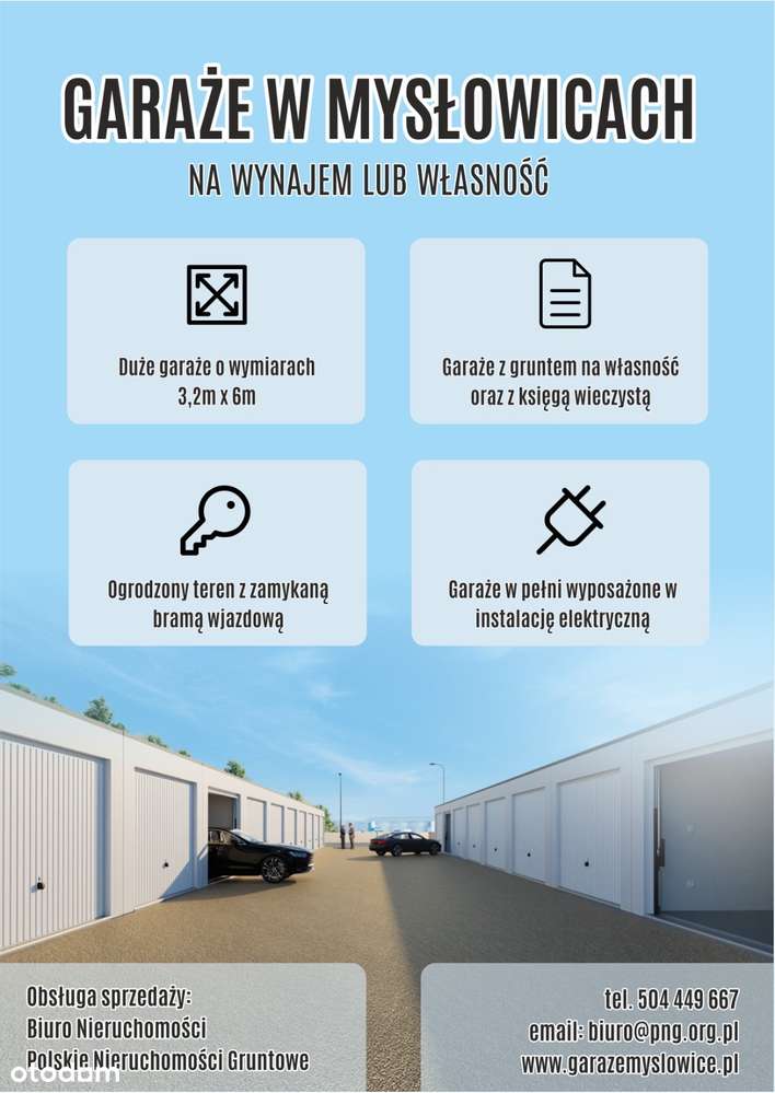 Wynajem Nowego Garażu Mysłowice Brzęczkowice - Pełny obrazek: 4/10
