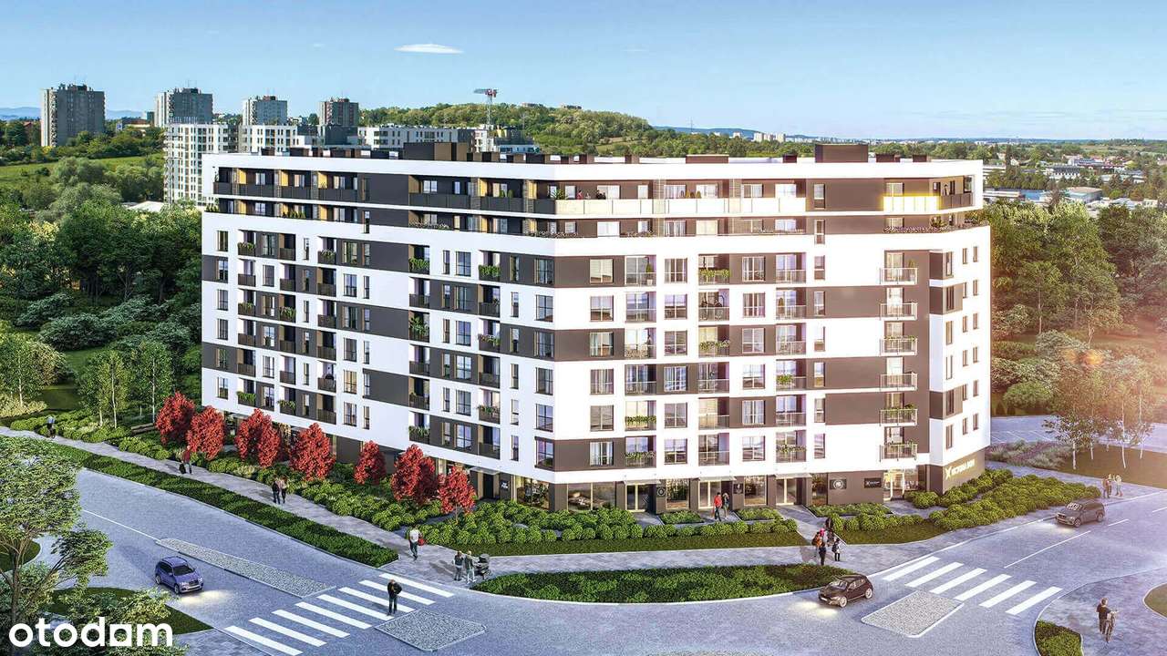 OKAZJA !!! 4 pokoje, 60 m2, duży balkon 20 m2, blisko komunikacji.-3