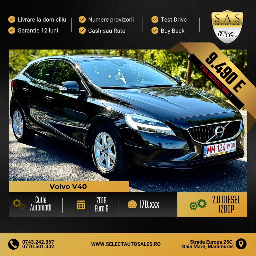 Volvo V40 II [2012 - Prezent] 2018