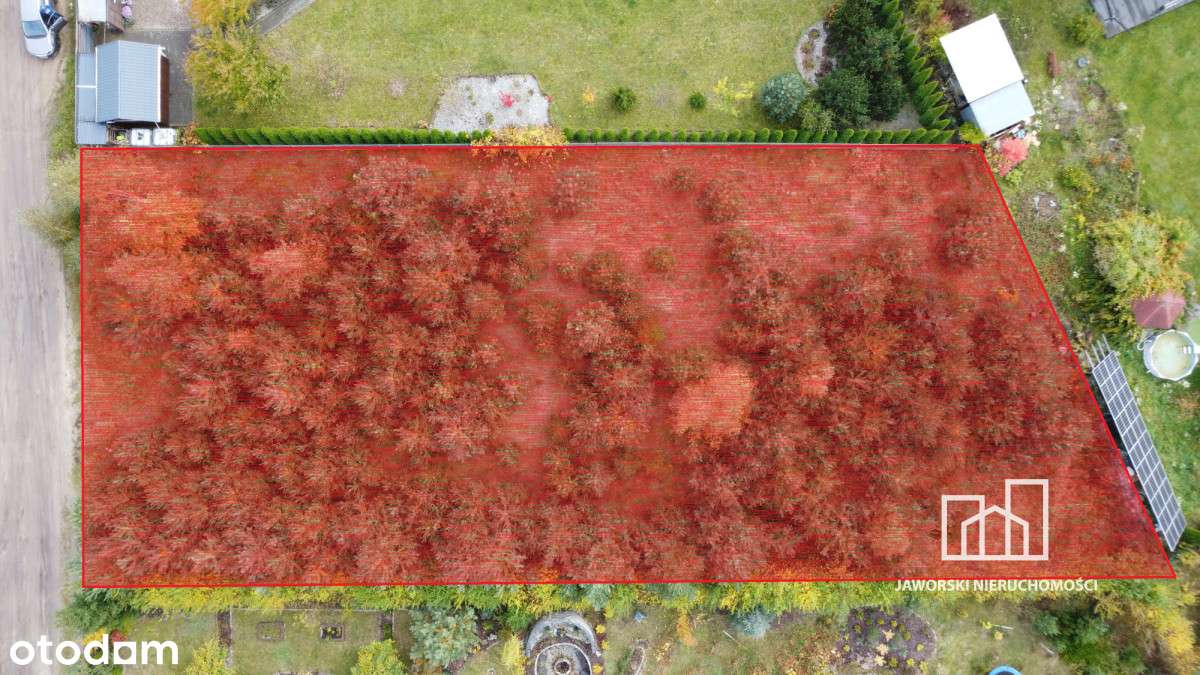 Działka budowlana przy lesie, spokojna okolica-3