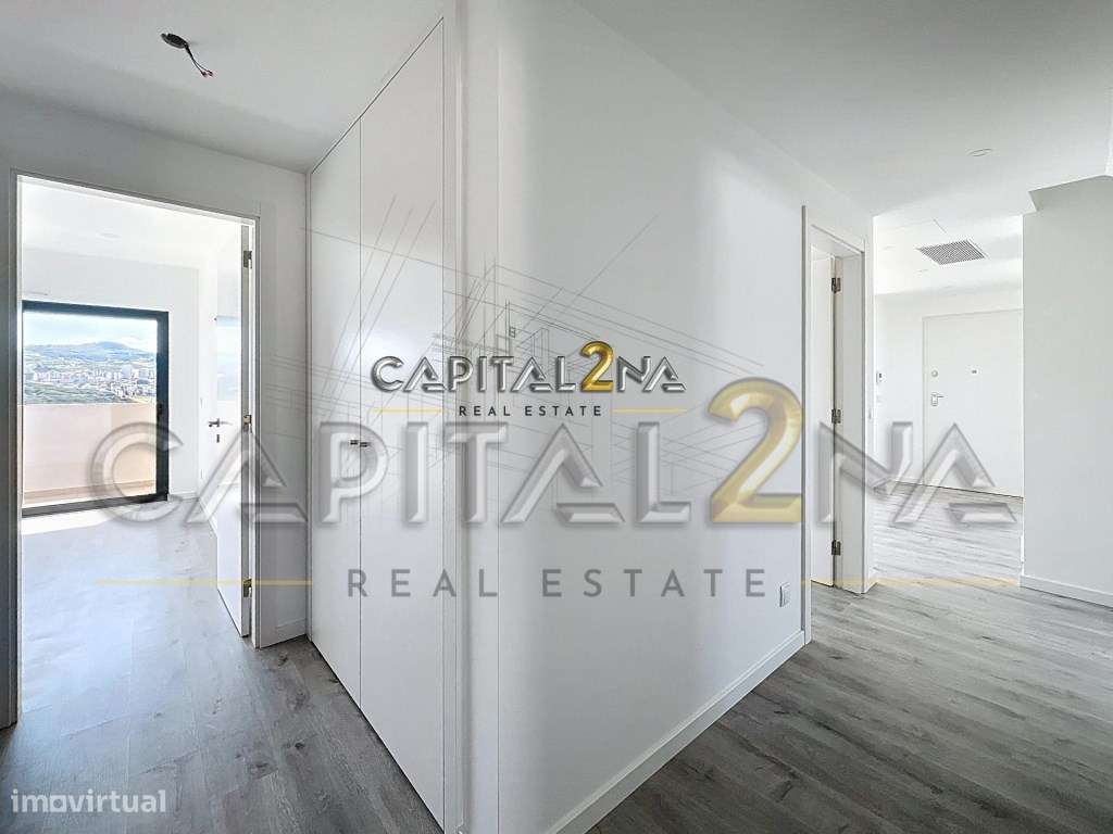 Penthouse T3 Duplex com Piscina Privada Aquecida, Terraço e Box par...-8