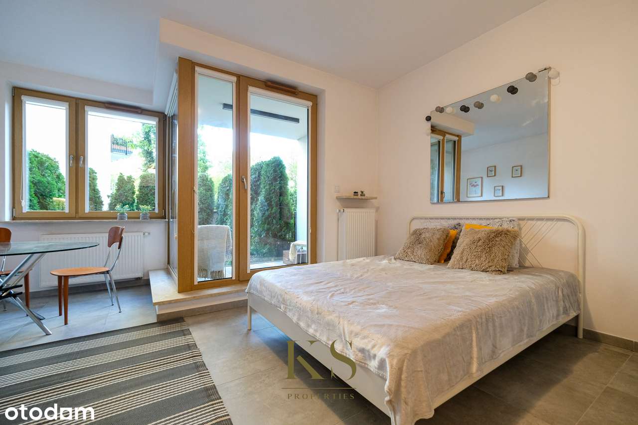 Piękna kawalerka z ogródkiem |Osiedle Mickiewicza|Inwestycja z najemca-0