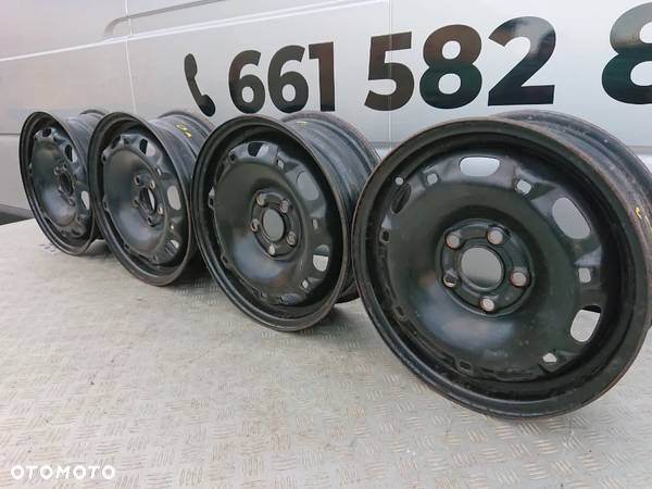 5X100 R14 5J ET35 Skoda Fabia Rapid Roomster Ibiza Vw Polo Fox - 2