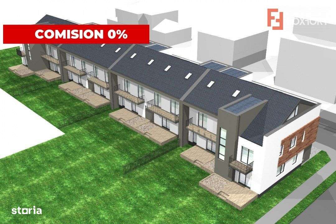 COMISION 0% Duplex de tip insiruit, 4 camere, la stadiul de gri - zona - Imagine principală: 3/6