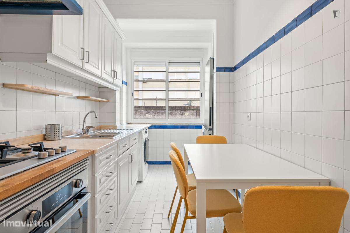 Quarto - localizado em Alvalade Lisbon - Grande imagem: 4/18