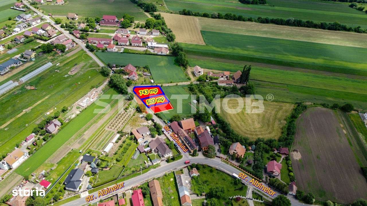 Teren intravilan 500 mp Stupini-1