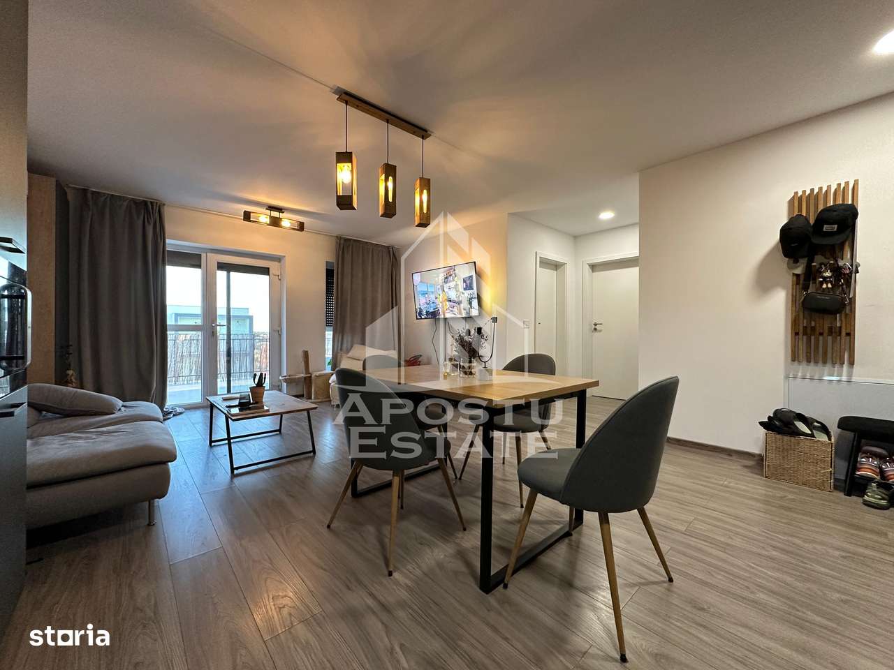 Penthouse cu 3 camere si 2 bai complet mobilat si utilat in Braytim. - Imagine principală: 3/16