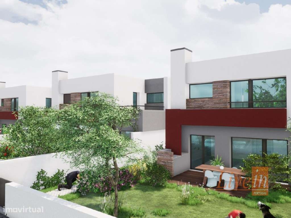 Moradia T4 Nova com Piscina e Jardim em Condomínio Privado em Mafra-36