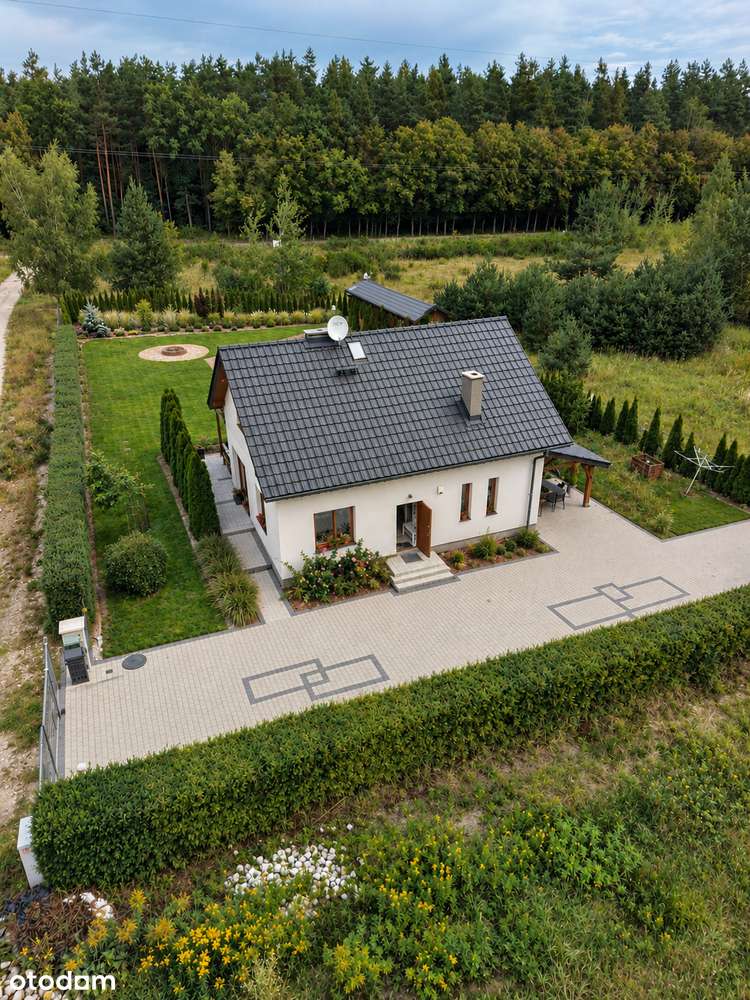 Dom przy lesie | 1383 m² działki | Wilkszyn-0