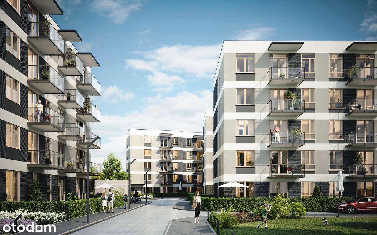 3 POKOJE NA NOWOCZESNYM OSIEDLU | 61 m² | DOBRA LOKALIZACJA | 0% PCC! - Widok 4