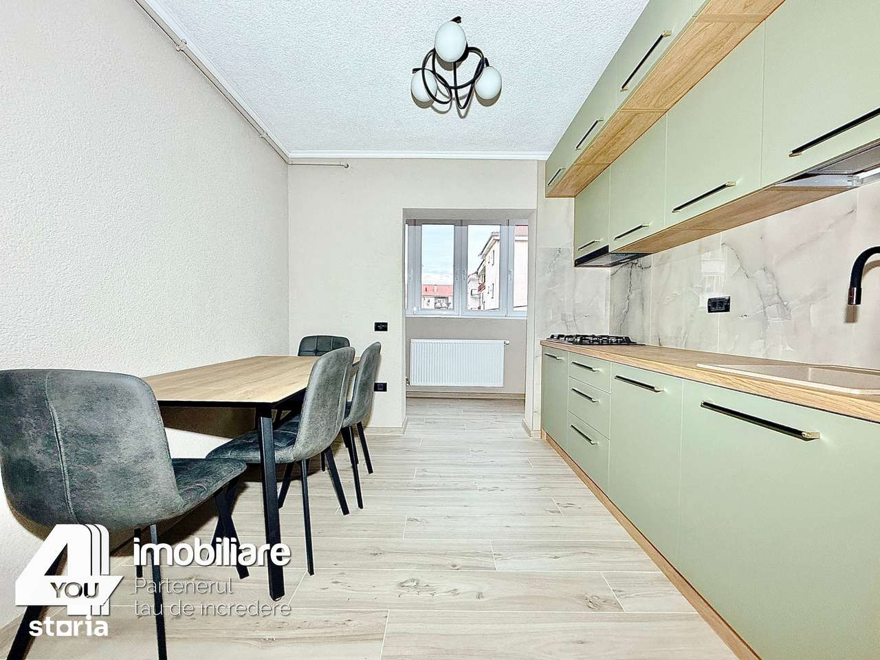 Apartament 2 camere Alfa, decomandat, 77 mp, mobilat, utilat+termoteca-0