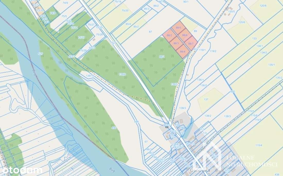 Działki w malowniczej miejscowości nad Bugiem – w Osnówce na sprzedaż!-13