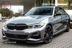 Prelungire Bara Fata Negru Lucios BMW Seria 3 G20 Sedan G21 Touring (2018-) M Spor- livrare gratuita - 8