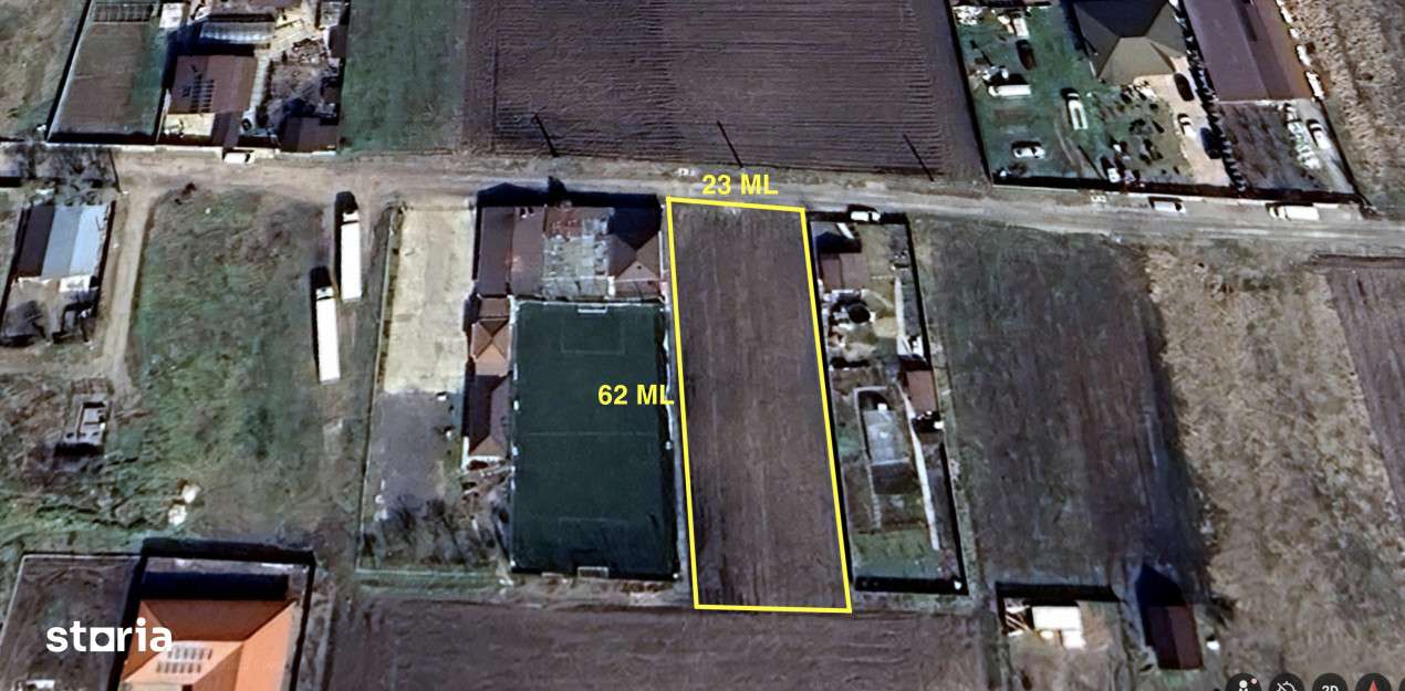 Teren de vanzare intravilan - sat Islaz Comuna Branesti - toate utilit - Imagine principală: 1/10