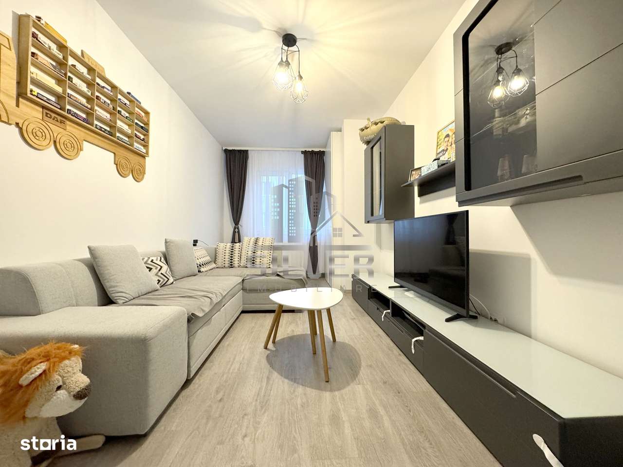 Apartament cu 2 camere dec./55mp/parcare subterana/zona repr.Bmw.-0