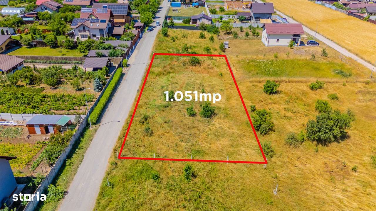 COMISION 0%  Teren 1,051mp/ Intravilan/Hărman - Imagine principală: 5/10