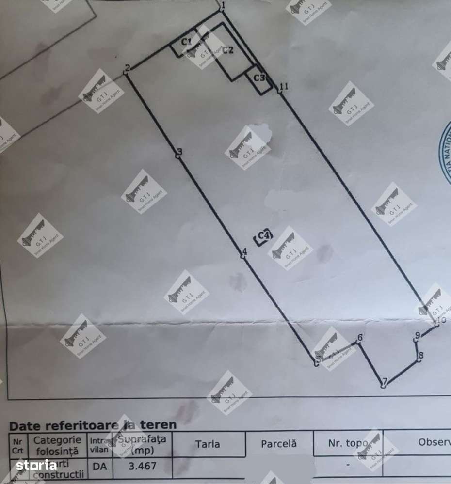 Teren Intravilan-Platou Pensiune Ferma Tifesti - Imagine principală: 2/6