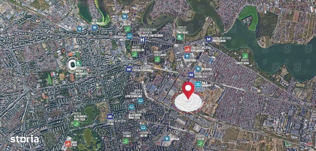 Teren generos cu autorizatie, zona Faur – Hala Laminor, Sector 3-1