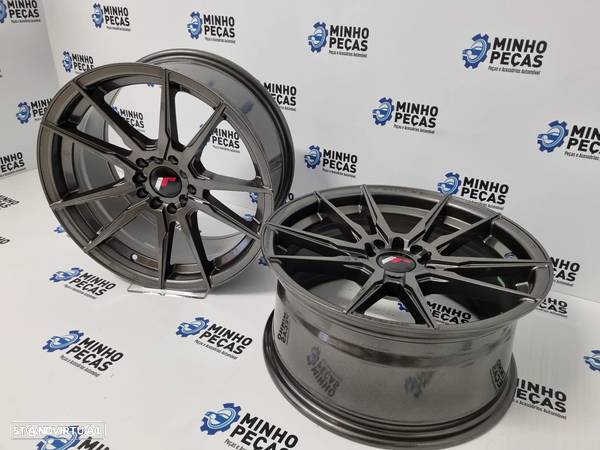 Jantes Japan Racing (JR21) em 17 GunMetal (5X100 | 5X114.3) - 5