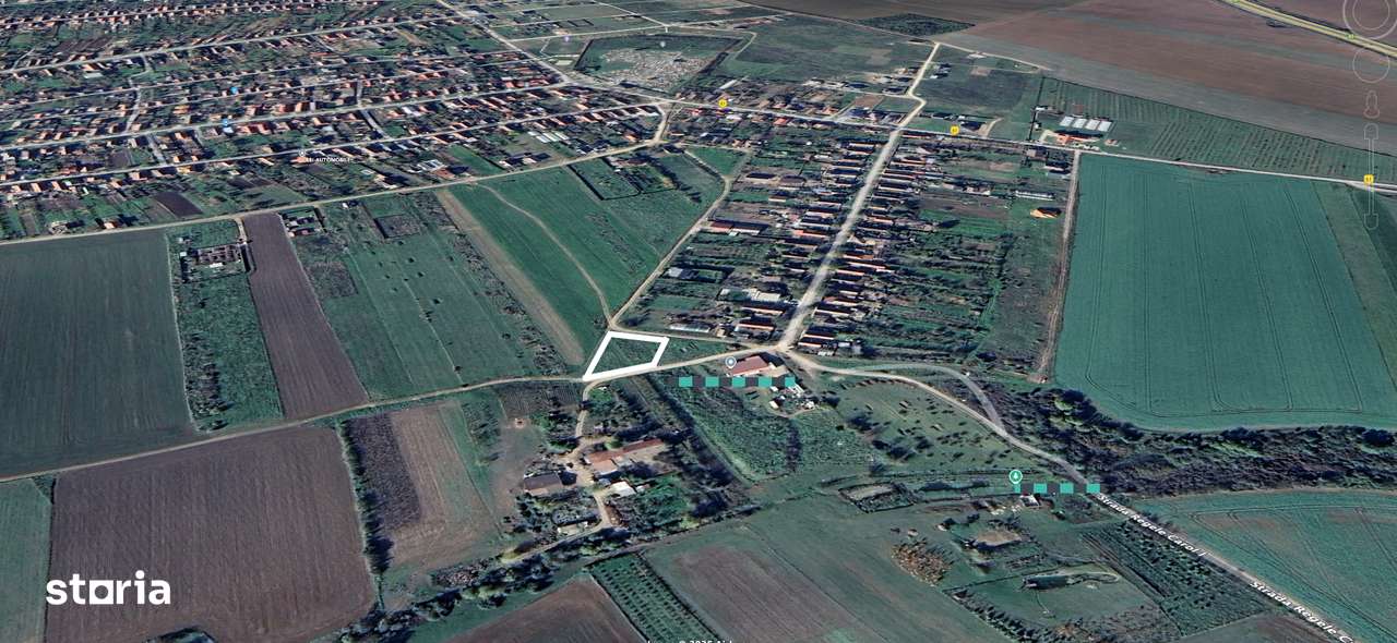 Giarmata - teren intravilan constructie casa - cu utilitati in apropie - Imagine principală: 2/3