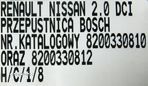 PRZEPUSTNICA RENAULT NISSAN 8200330810 8200330812 - 5