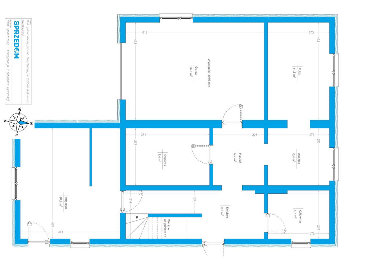 Dom 245m²✮Działka 900m²✮2000✮9 pokoi✮3 łazienki✮Garaż✮Taras - Pełny obrazek: 2/20