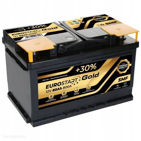 Akumulator Euro-Start GOLD SMF 12V 80Ah/800AP L3 - 1