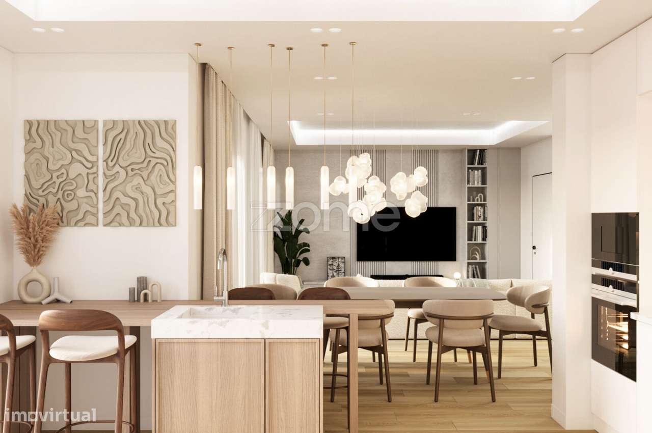 Apartamento T3 Duplex - Edifício Jardim-0