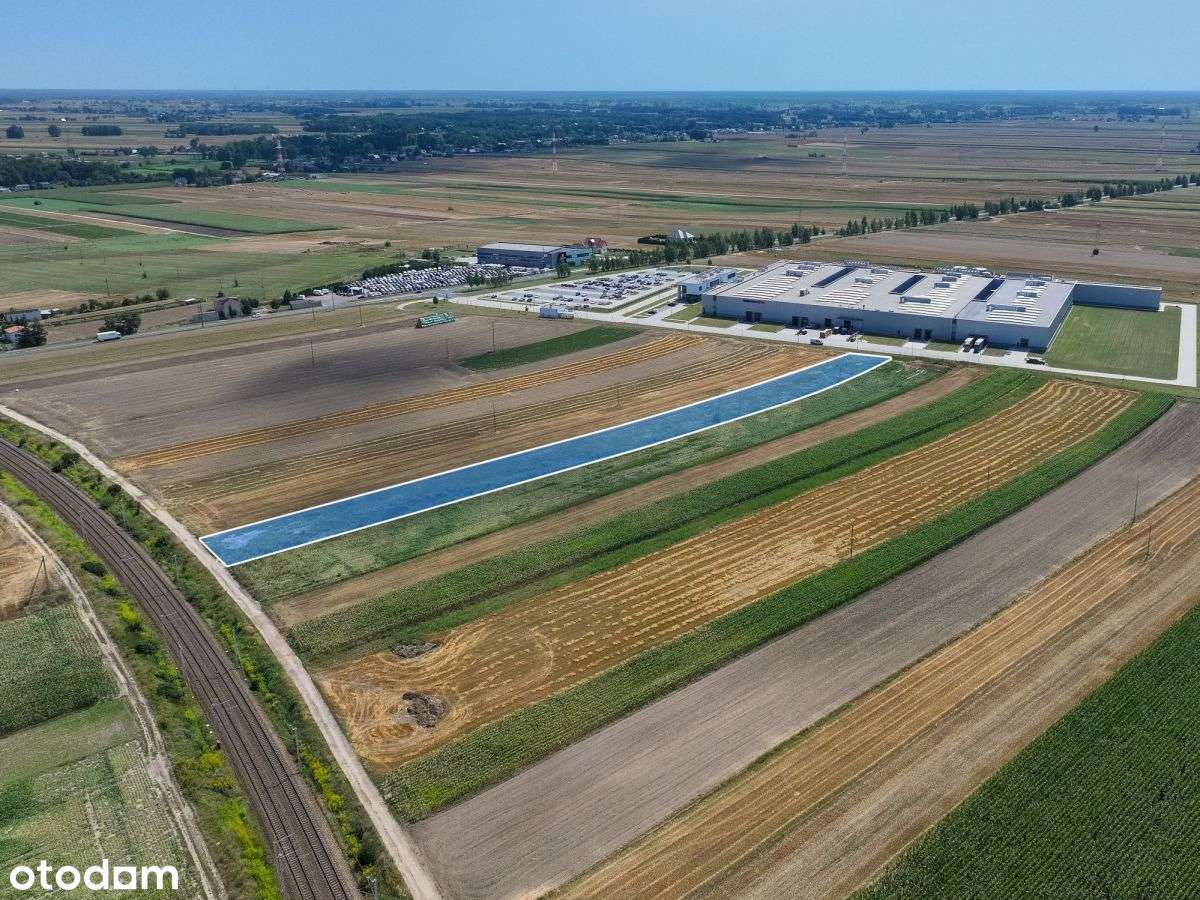 Działka produkcyjno-usługowa, z Mpzp-2