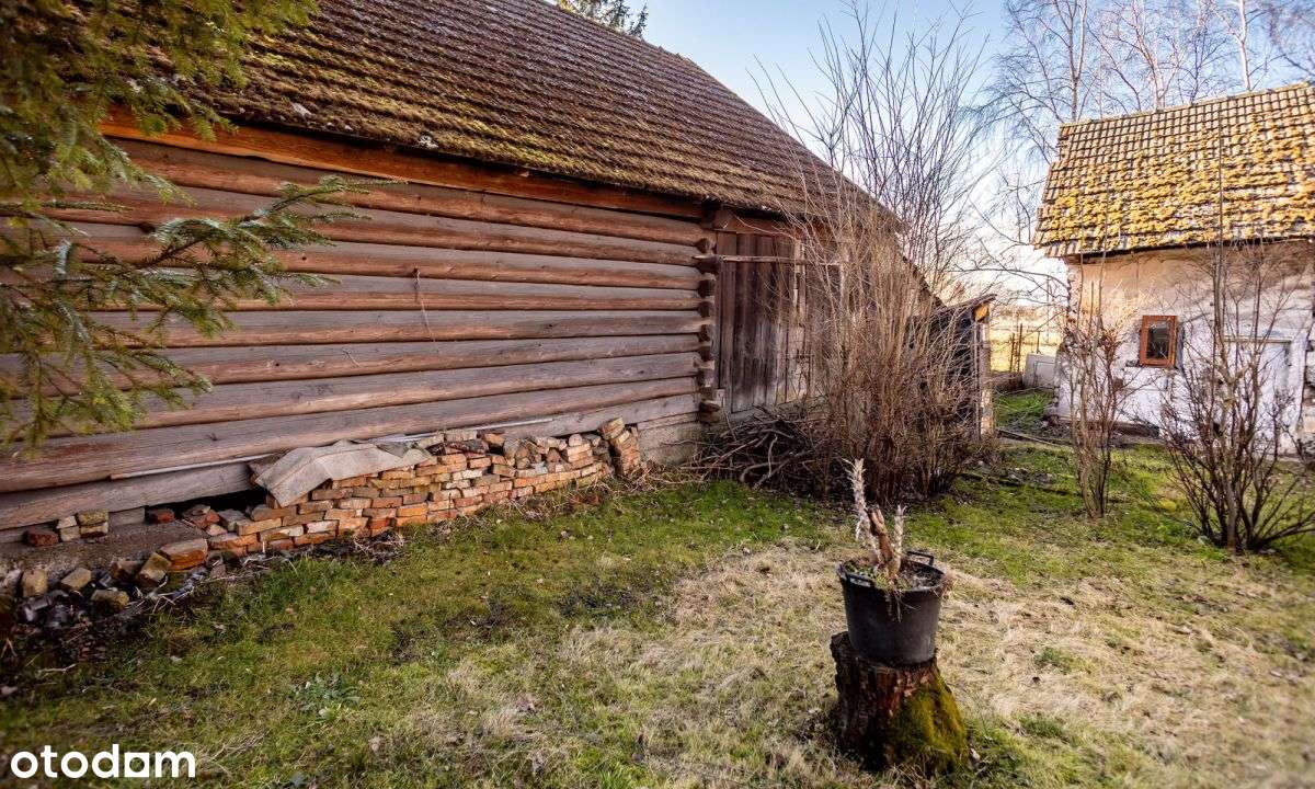 Drewniany dom ze stodołą w Krzeczowie - 5 min A4-7