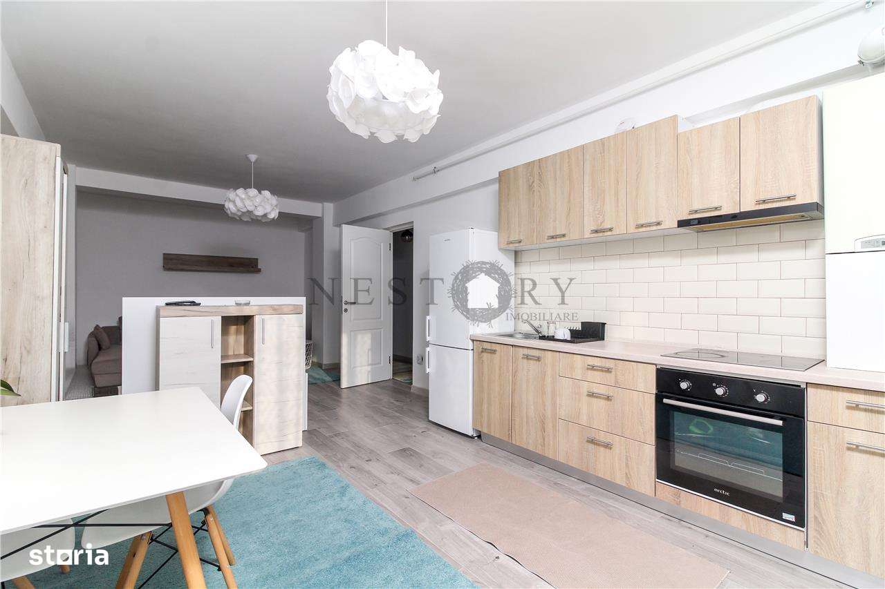 Apartament 2 camere, mobilat, utilat, parcare, Buna Ziua - Imagine principală: 3/8