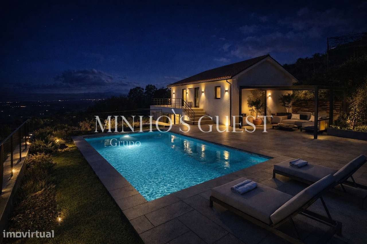 Moradia V4 c/ Vista Montanha a 10 min do centro de Vila Verde – Ribeir - Grande imagem: 5/38