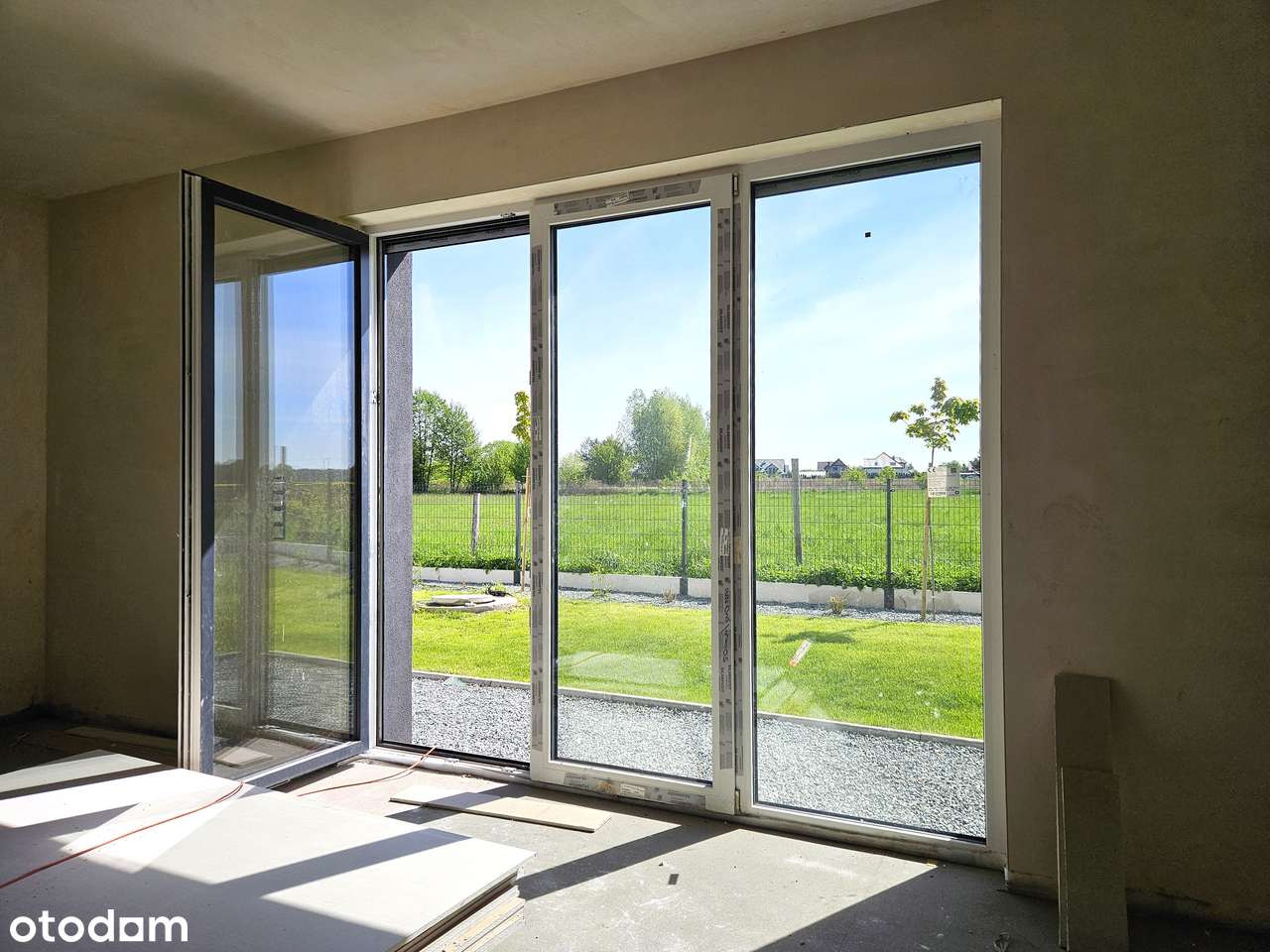 Bliźniak w wysokim standardzie | Garaż w bryle + Pompa Ciepła-5