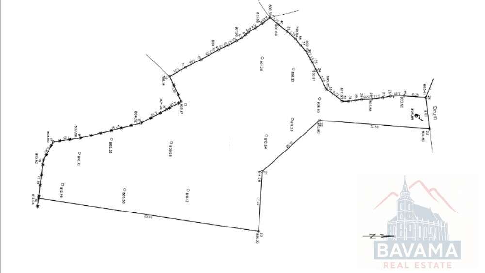 Teren intravilan de vanzare, cu vedere catre Castelul Bran-5