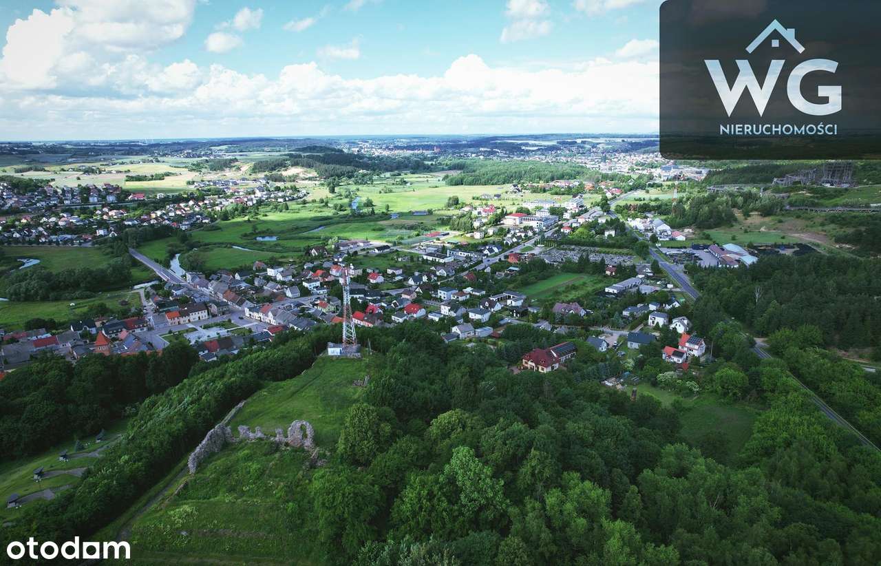 Kurzętnik, działka usługowa- ciekawa okolica, przy drodze, parking!-13