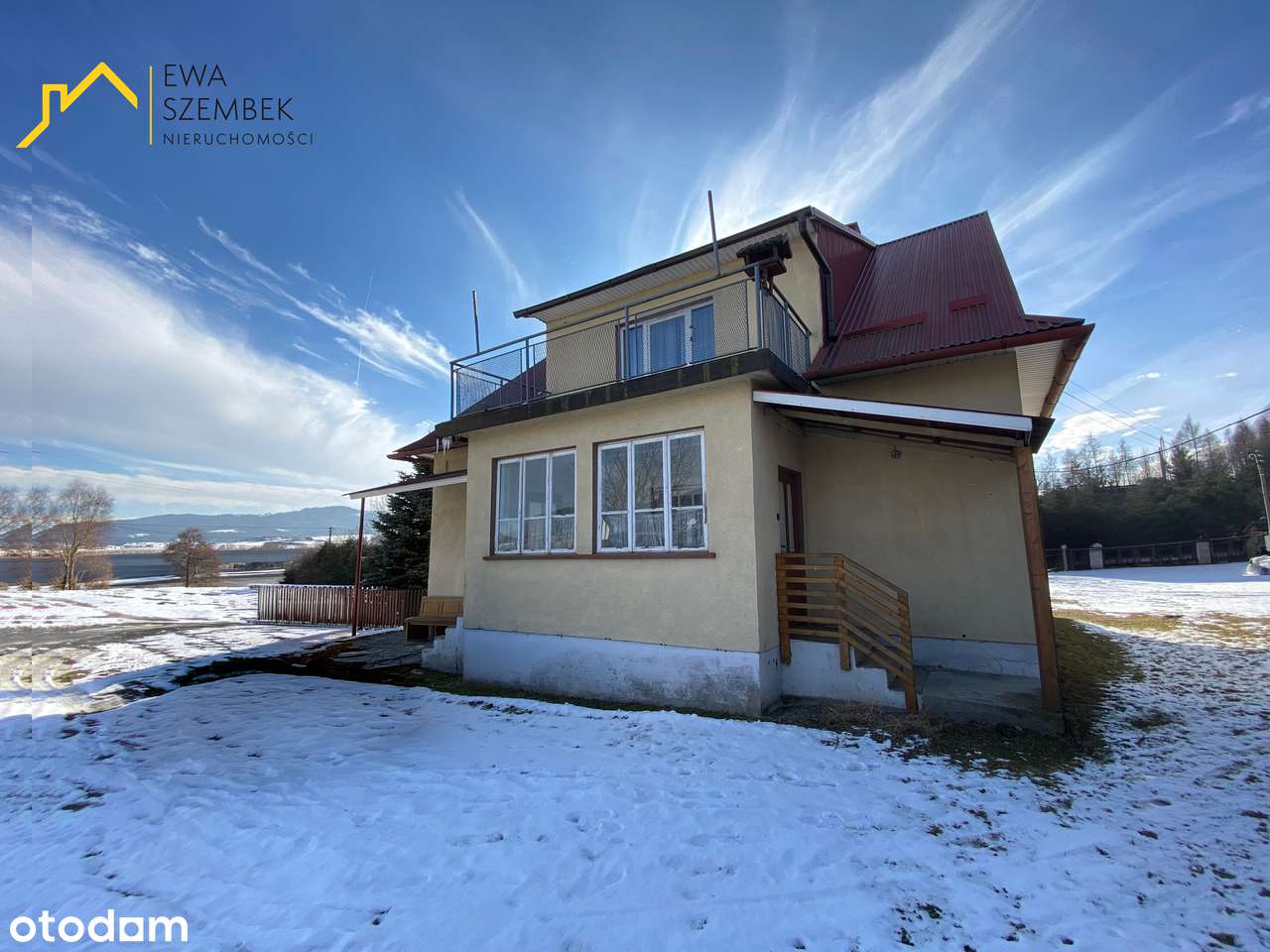 Dom z widokiem na Beskid Wyspowy