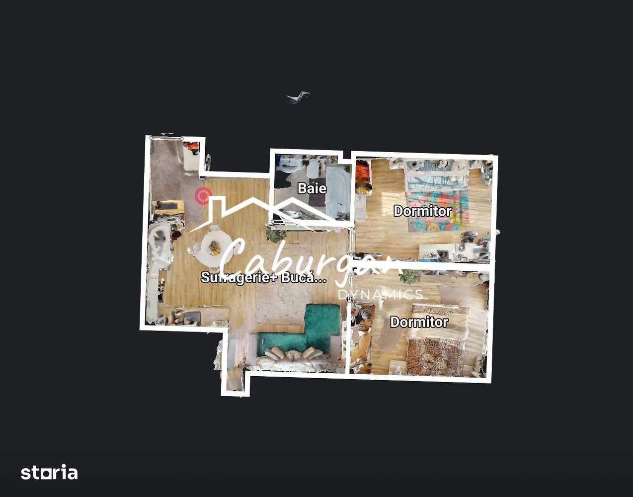 Ap cu 3 camere, 56mp utili, 105mp curte, parcare, clasa energetica A - Imagine principală: 4/17