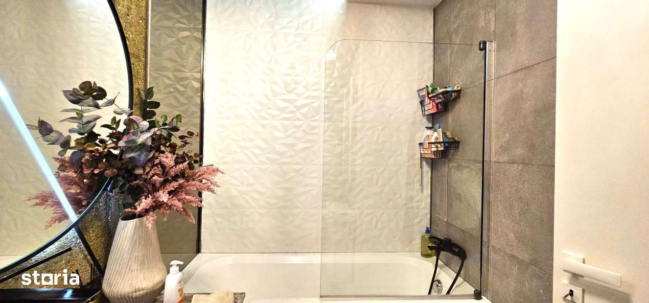 Apt LUX 2 camere, mobilat, utilat, loc de parcare INCLUS-16