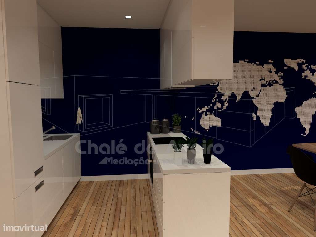 Apartamento T3 +terraço com Vista para o Mar e para a Ria - Grande imagem: 4/22