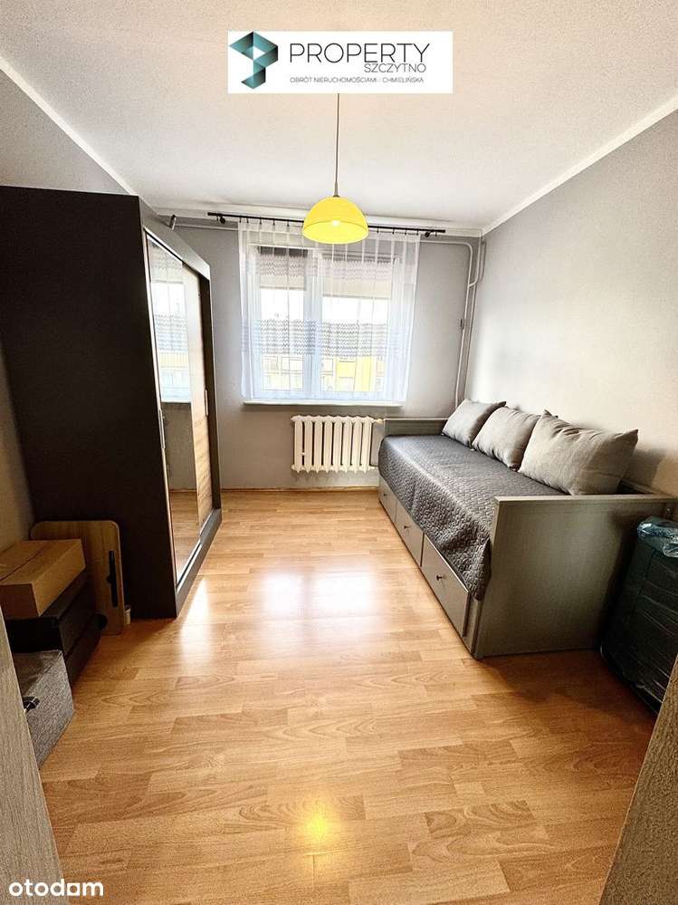 Przestronne 3 pokojowe mieszkanie blisko centrum Szczytna - Pełny obrazek: 5/13