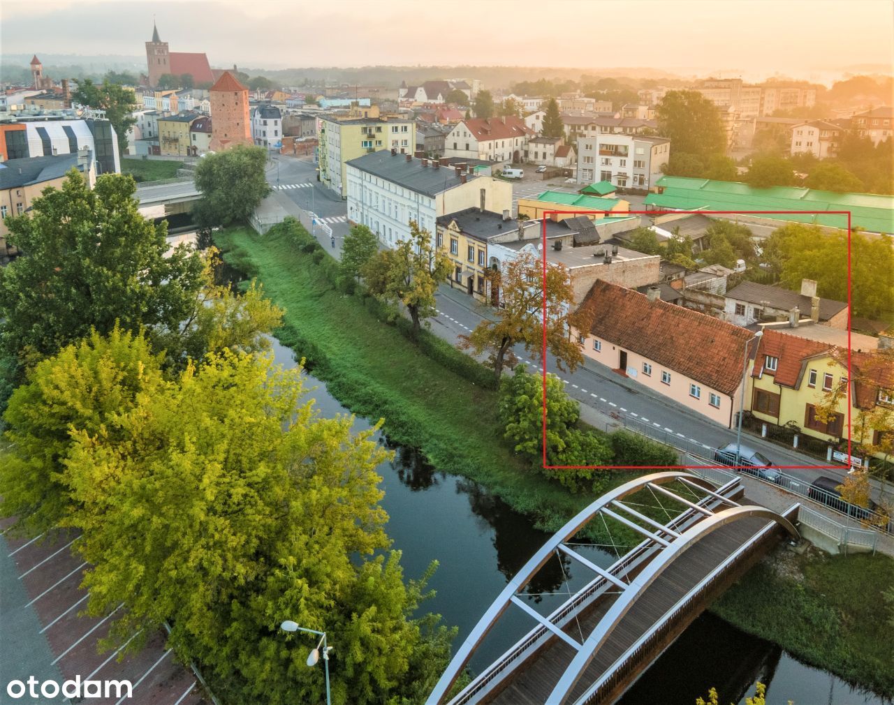 Nad Drwęcą. 3 domy w centrum Brodnicy