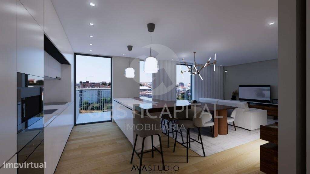 T2 novo com terraço e varanda e lugar de garagem no centro do Marco-20