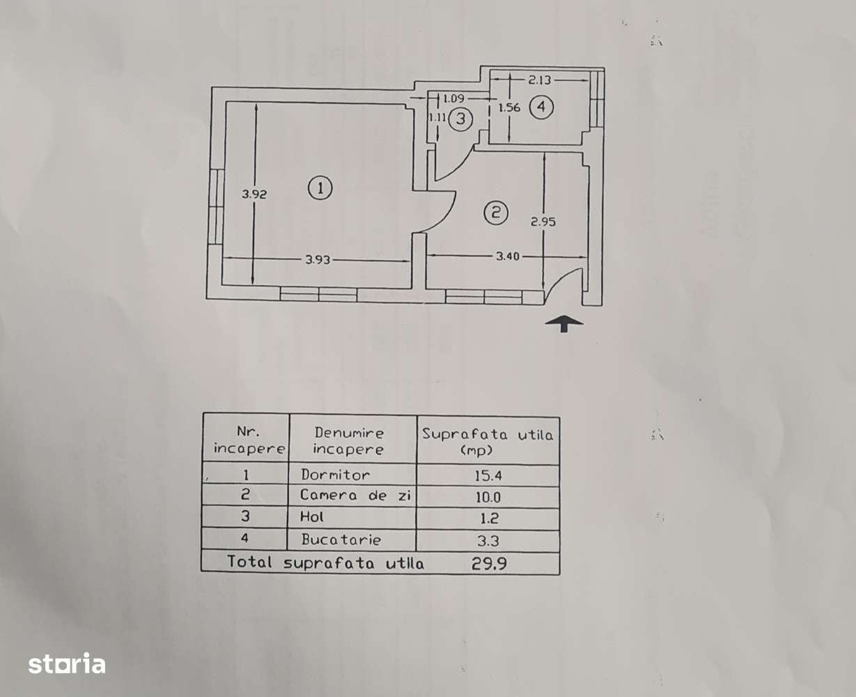 Apartament cu 2 camere de vânzare în Curtea de Argeș.-15