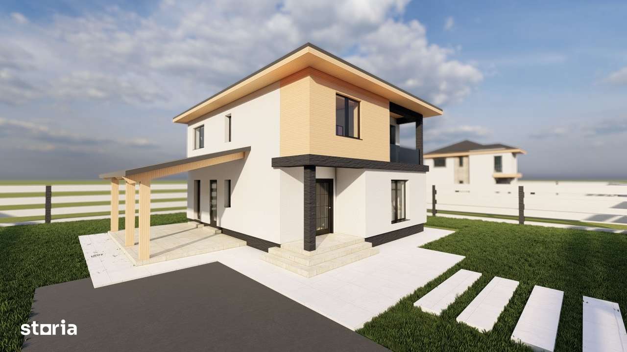 ASFALT! Pozitie buna! Vila 4 camere Valea Adanca (Miroslava) - Imagine principală: 3/5